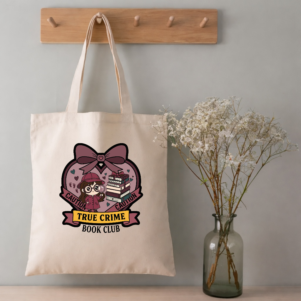Bookish Heavy Duty Tote Bag