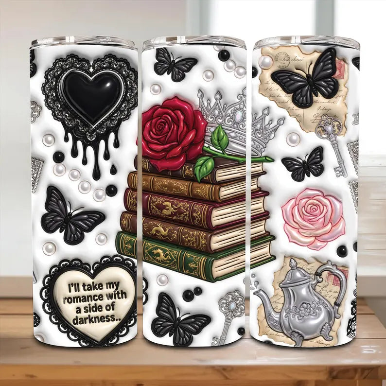 Bookish Tumblers 20oz Book Theme