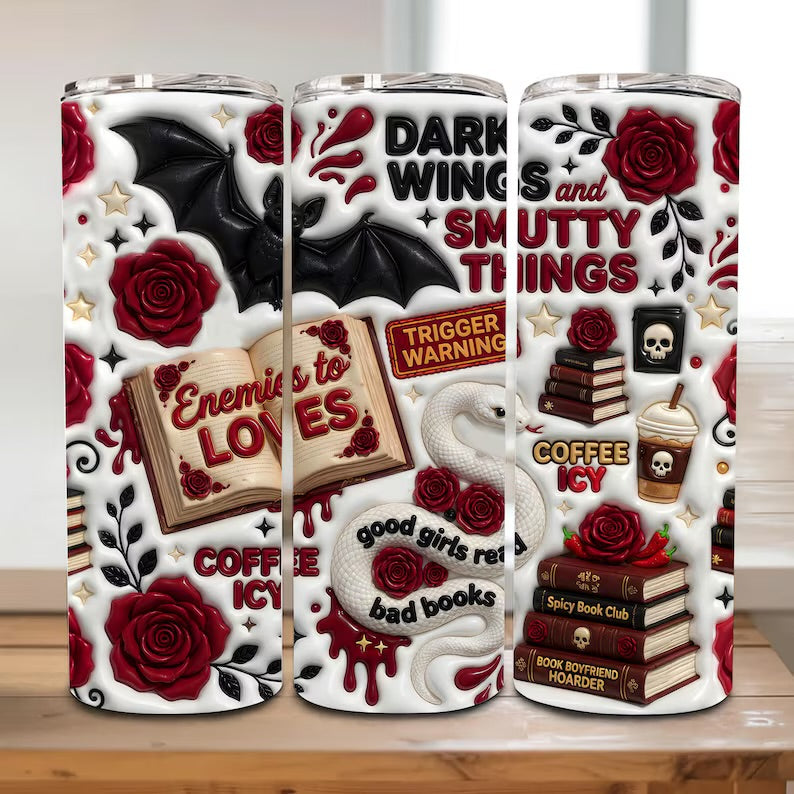 Bookish Tumblers 20oz Book Theme