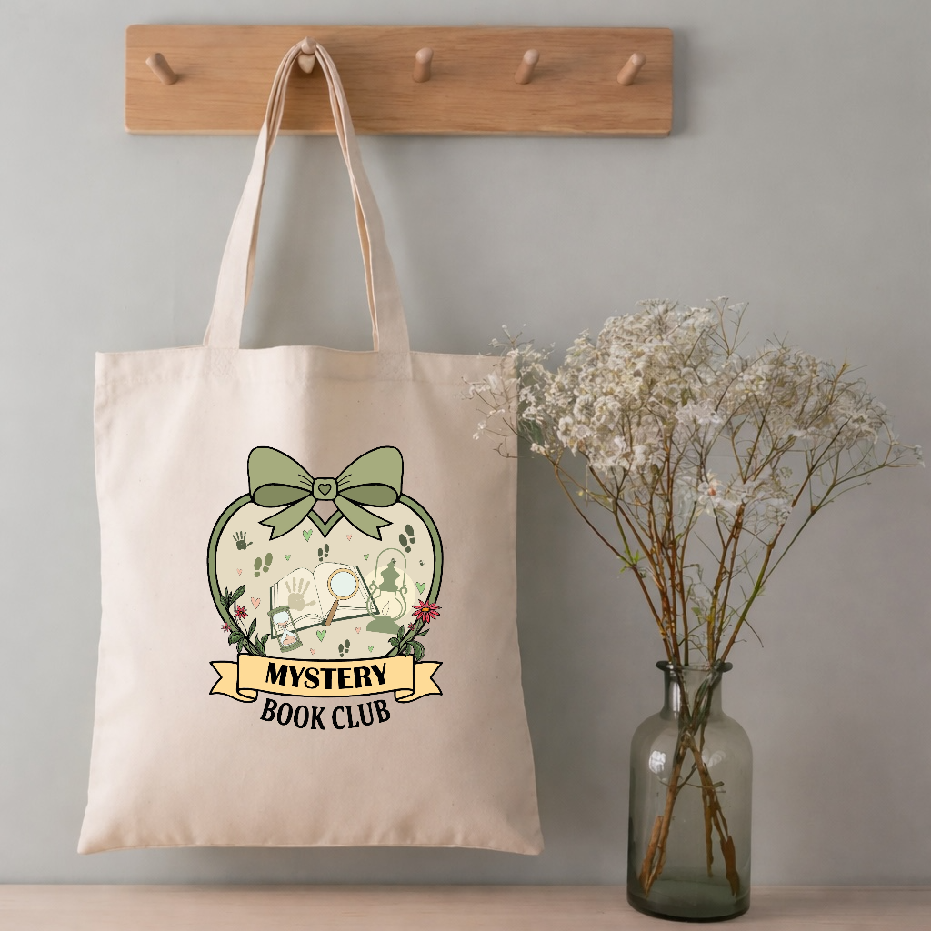 Bookish Heavy Duty Tote Bag