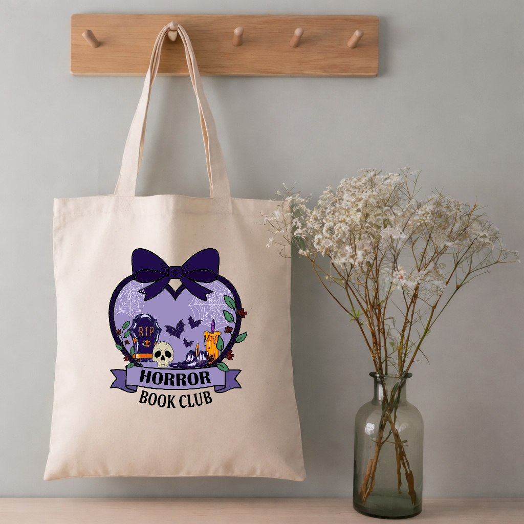 Bookish Heavy Duty Tote Bag