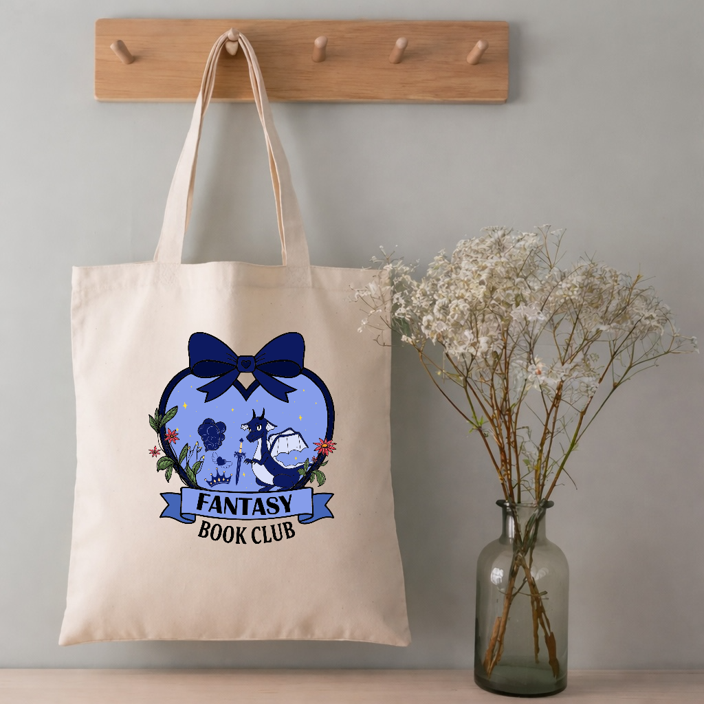 Bookish Heavy Duty Tote Bag