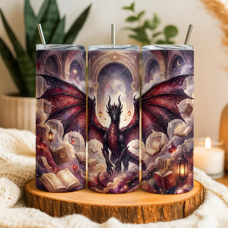 Bookish Tumblers 20oz Book Theme